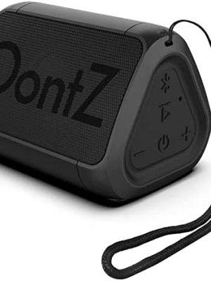 OontZ Angle Solo - Bluetooth Portable Speaker, Compact Size, Surprisingly Loud Volume & Bass, 100 Foot Wireless Range, IPX5, Perfect Travel Speaker, Bluetooth Speakers by Cambridge Sound Works (Black)