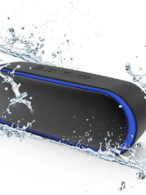 LENRUE Bluetooth Speakers, Waterproof Portable Speakers with TWS, 24 Playtime, Stereo Sound, Wireless for Home Shower Pool Beach Outdoor
